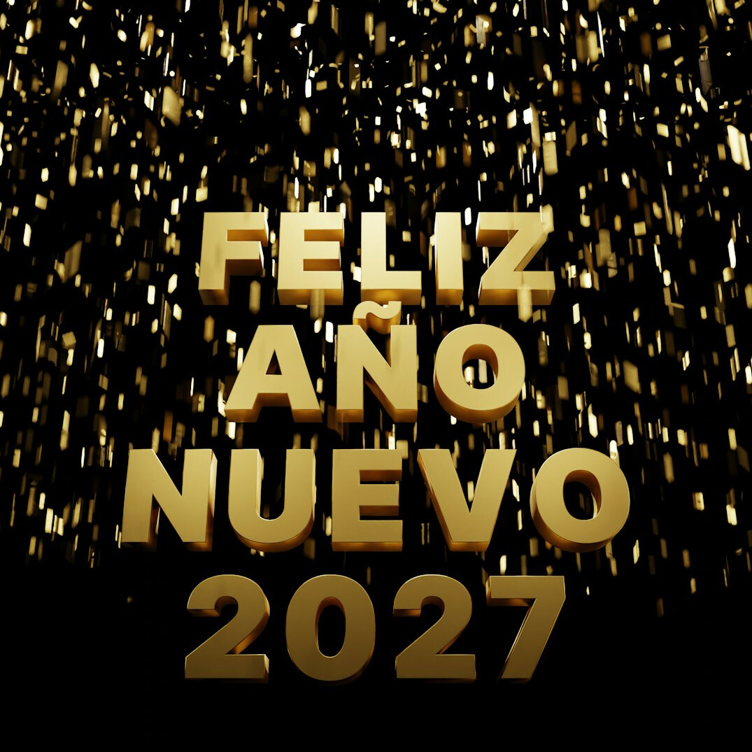 Confeti dorado cayendo en una celebración de gala
